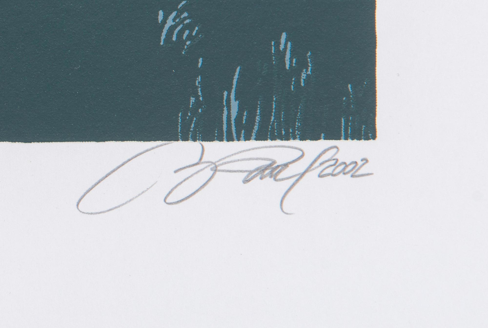 Illimar Paul, Grafikmapp med 10 blad, "Kuressaare", signerad.