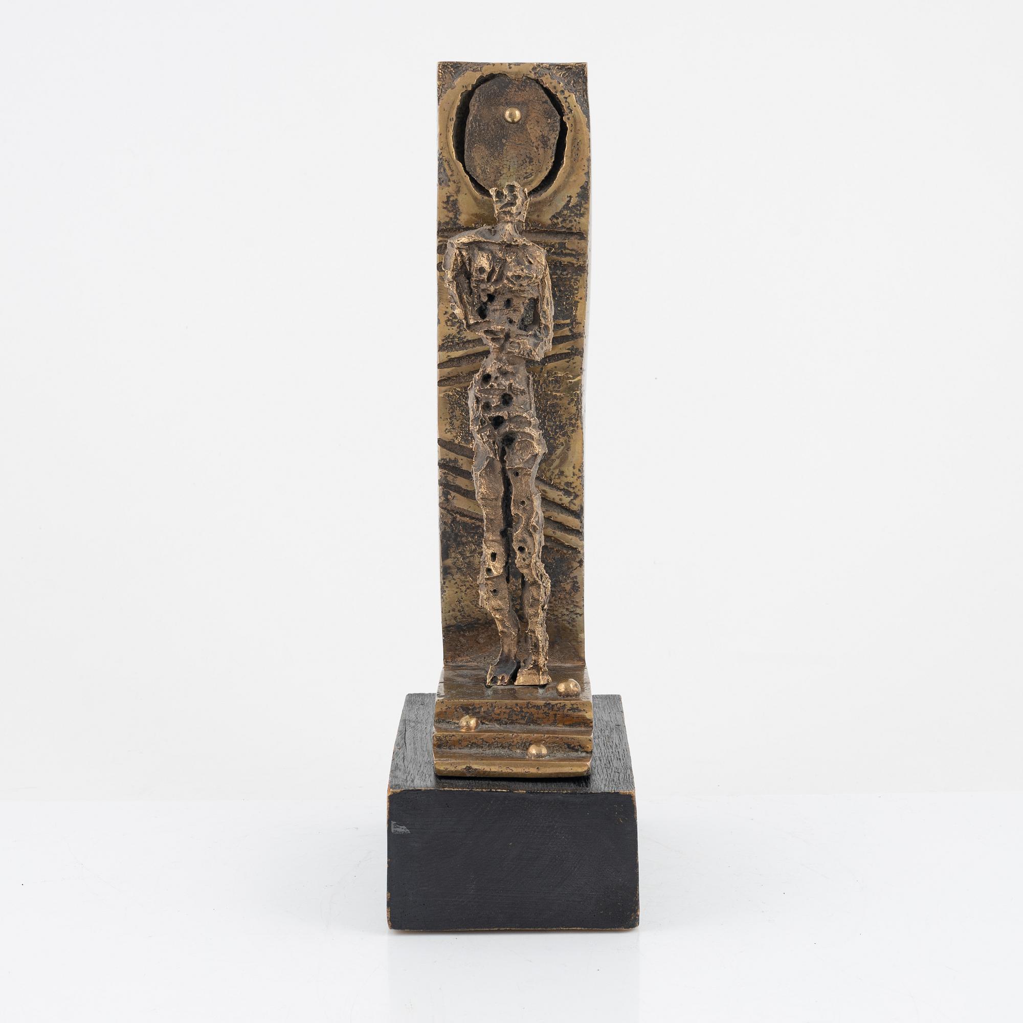 James Coignard, sculpture, bronze, signed underneath.