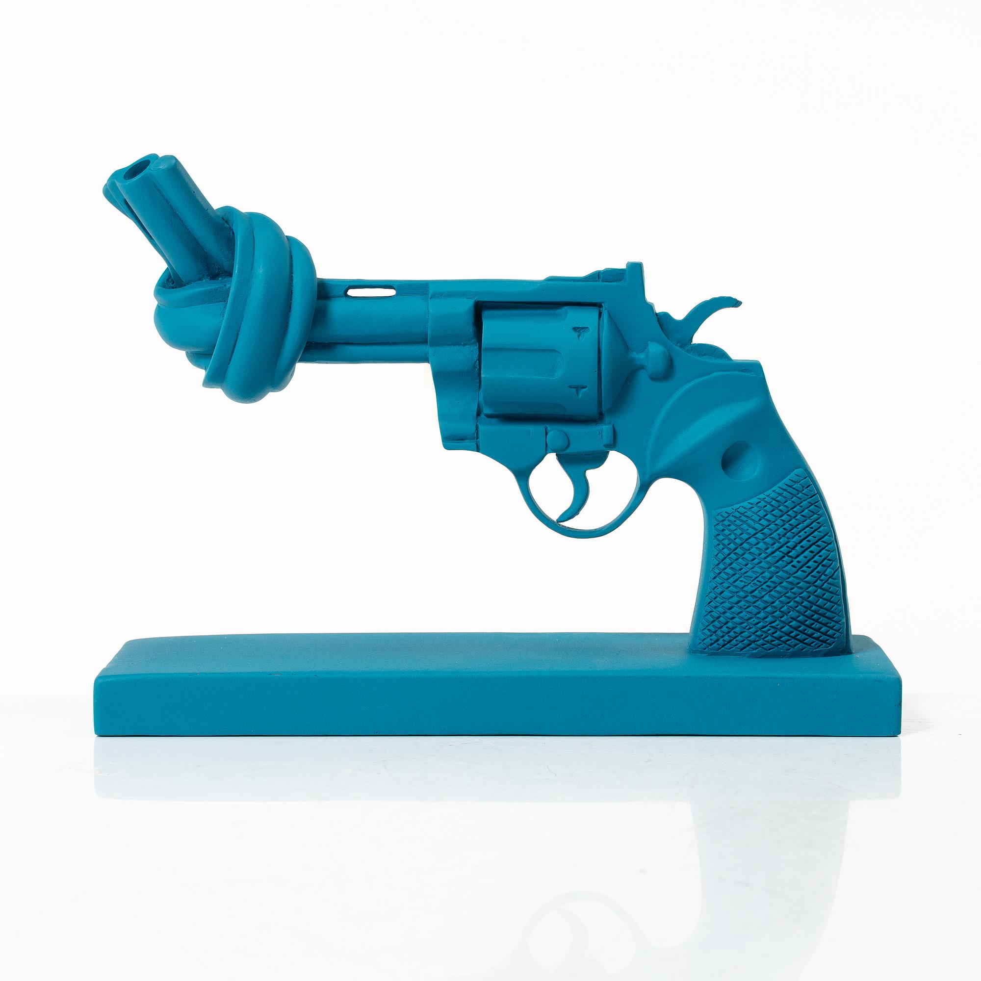 Non-Violence Art Project, 'Non-Violence Twilight Blue'.