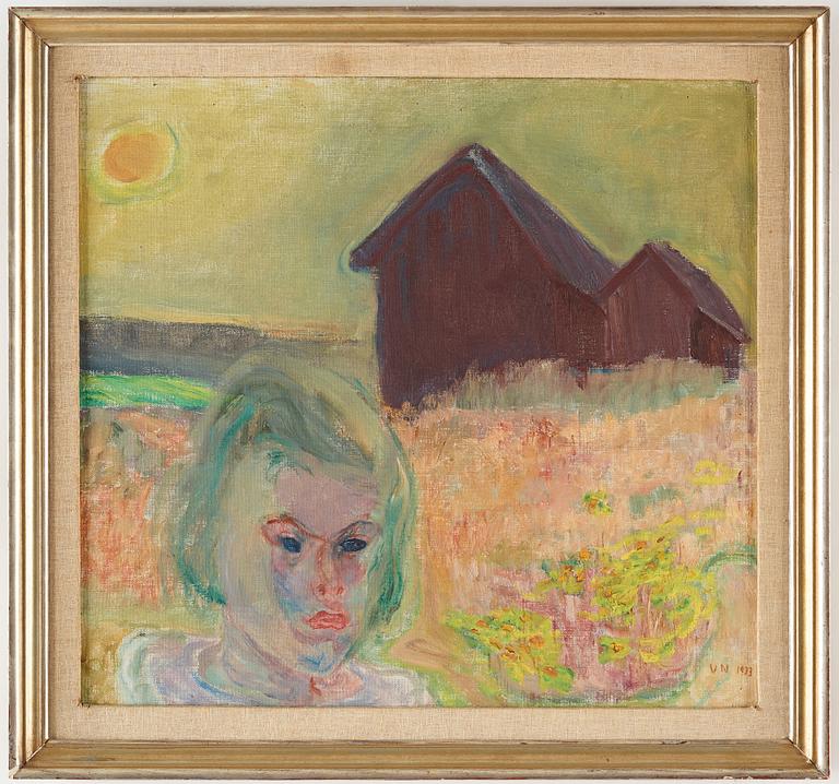 Vera Nilsson, VERA NILSSON, oil on canvas, signed VN and dated 1933.