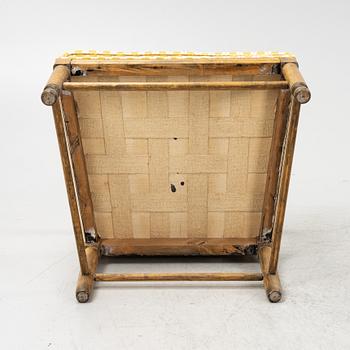 A Gustavian style armchair, 20th Century.