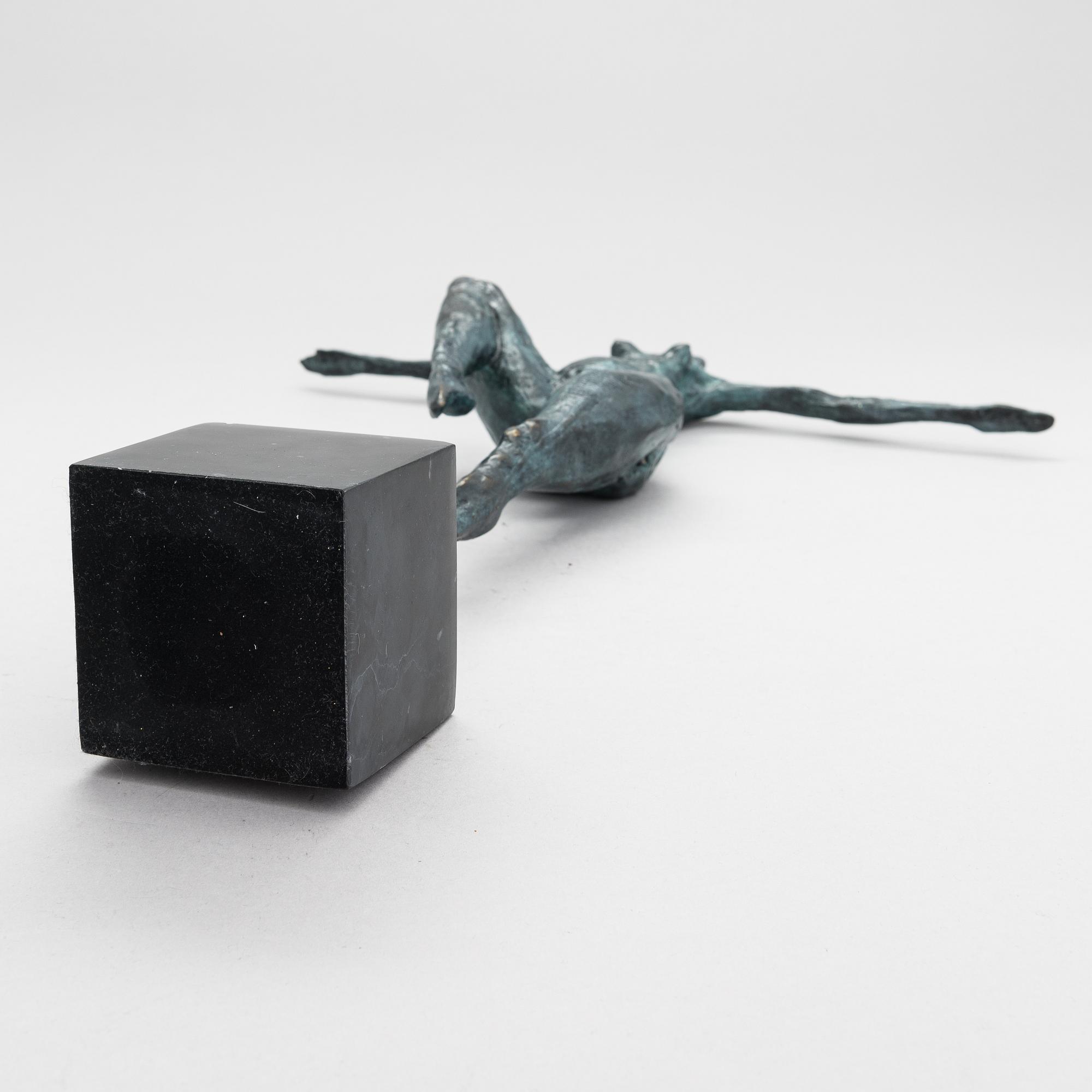 Miguel FernandoLopez, bronze, signed, foundry mark.