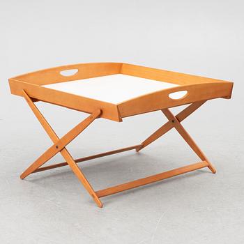 Regissörsstolar, 4 st, samt brickbord, Telami, Italien.