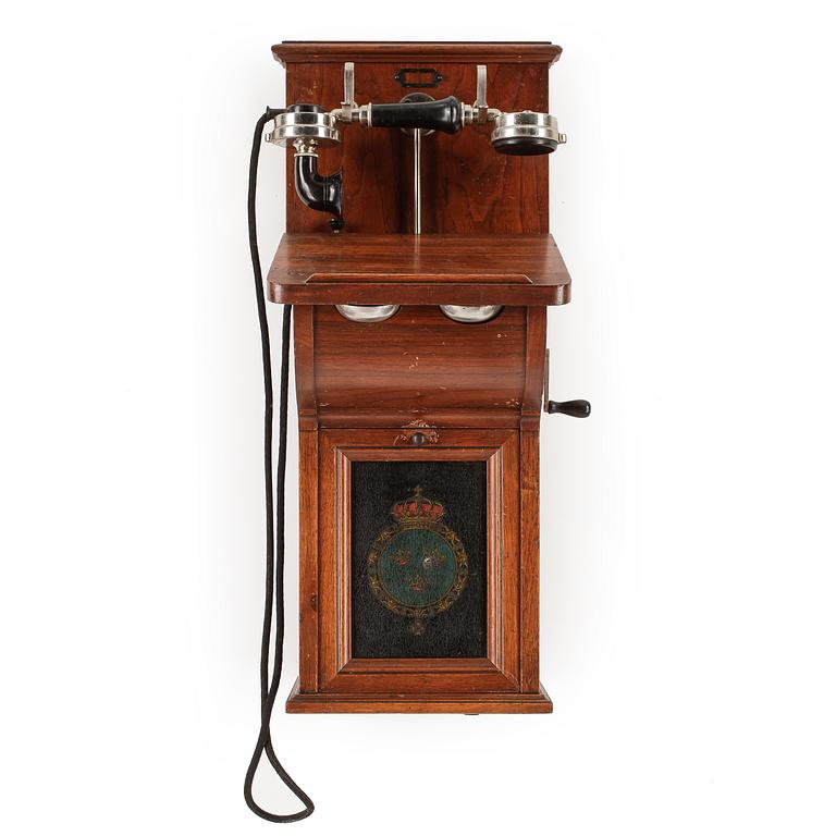 VÄGGTELEFON, LM Ericsson, 1800-talets slut.