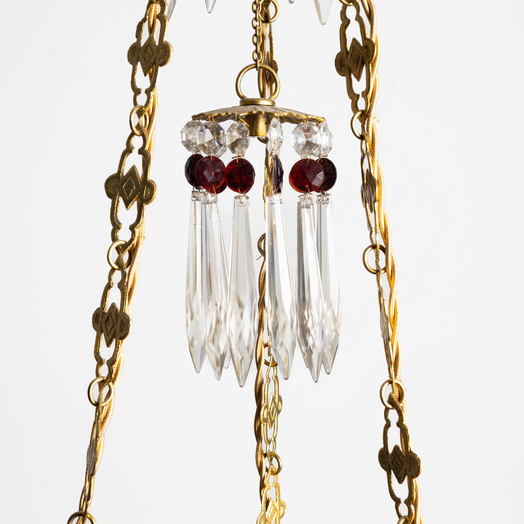 Takkrona, 1900-talets början.