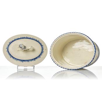Pastejform, flintgods, Empire, Rörstrand, 1800-talets början.