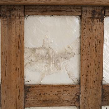 A four leaf folding screen, China, circa 1900.