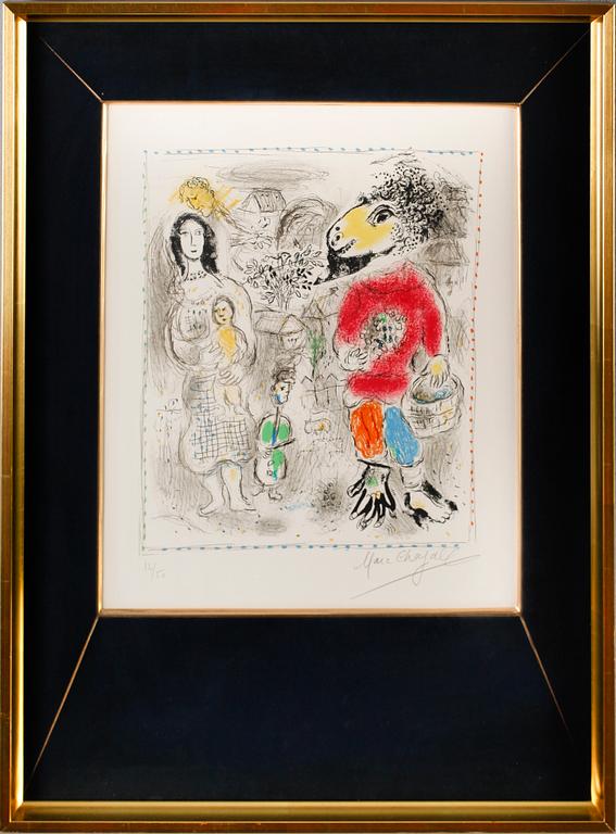 Marc Chagall, "Petit paysans II".