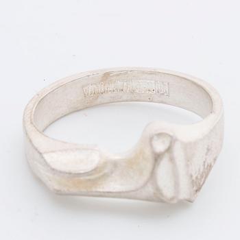 SMYCKEN LAPPONIA 5 par örhängen 2 ringar sterling silver, pärlemor och labradorit, i etuier från Caroli Juvel.