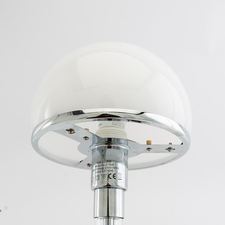Wilhelm Wagenfeld, table lamp "WG24" for Tecno Lumen Germany late 20th/21st century.