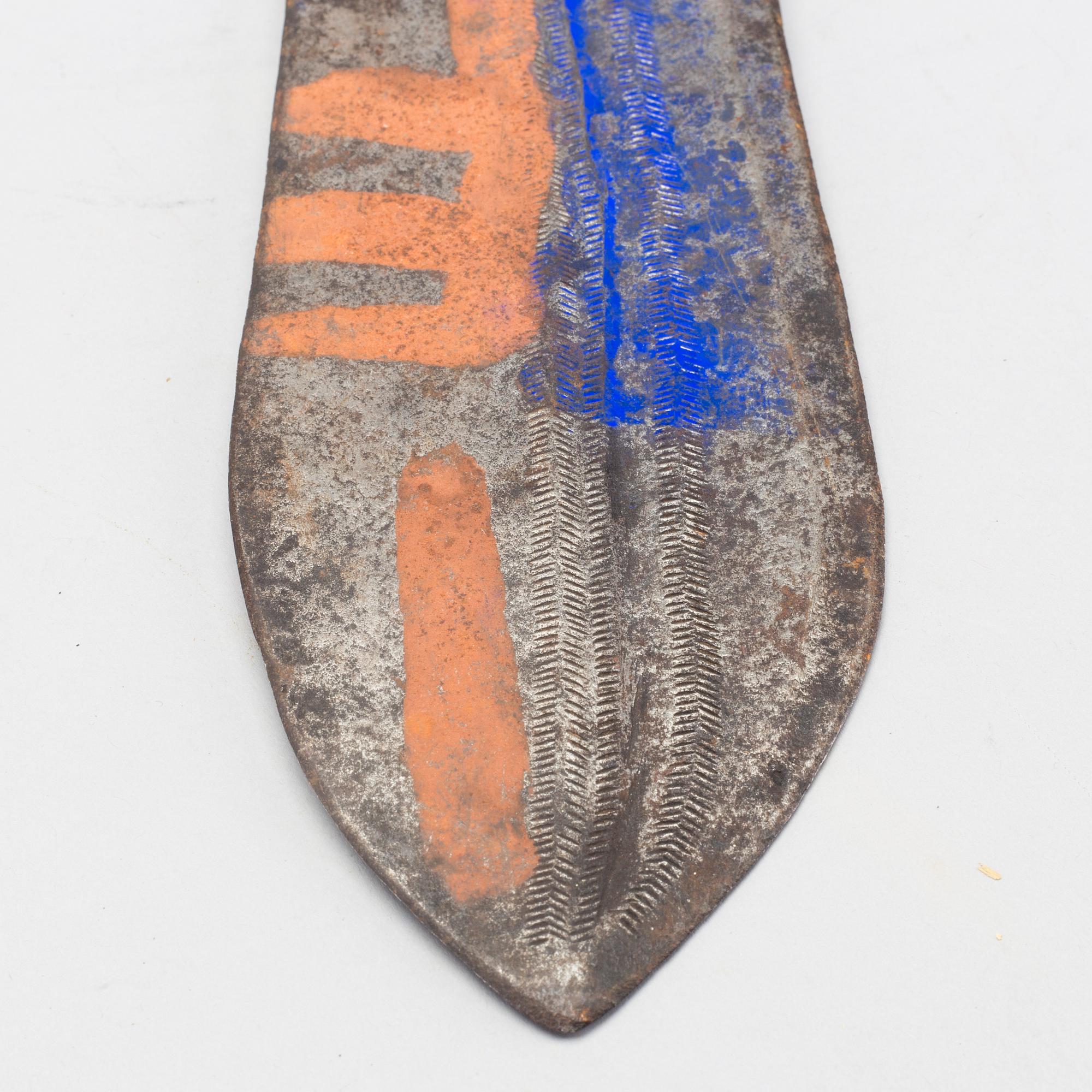 CEREMONIAL KNIFE /CURRENCY, Poto / Ngombe, DR Congo.