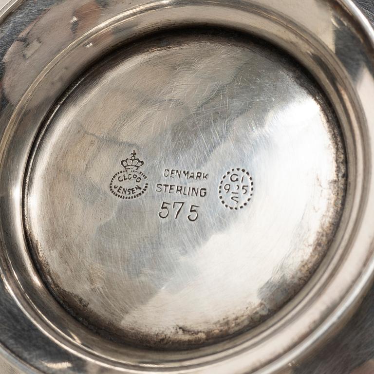 Harald Nielsen, a sterling silver bowl, George Jensen, Denmark, before 1962.