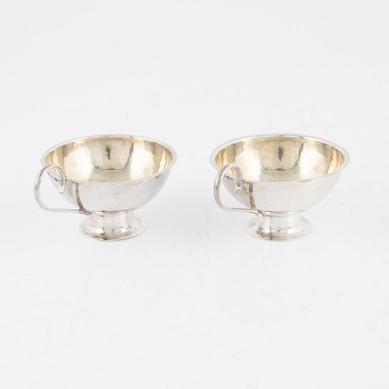 A set of Swedish Silver Punsch Cups, Forslunds, Boden 1940 (12 pieces).