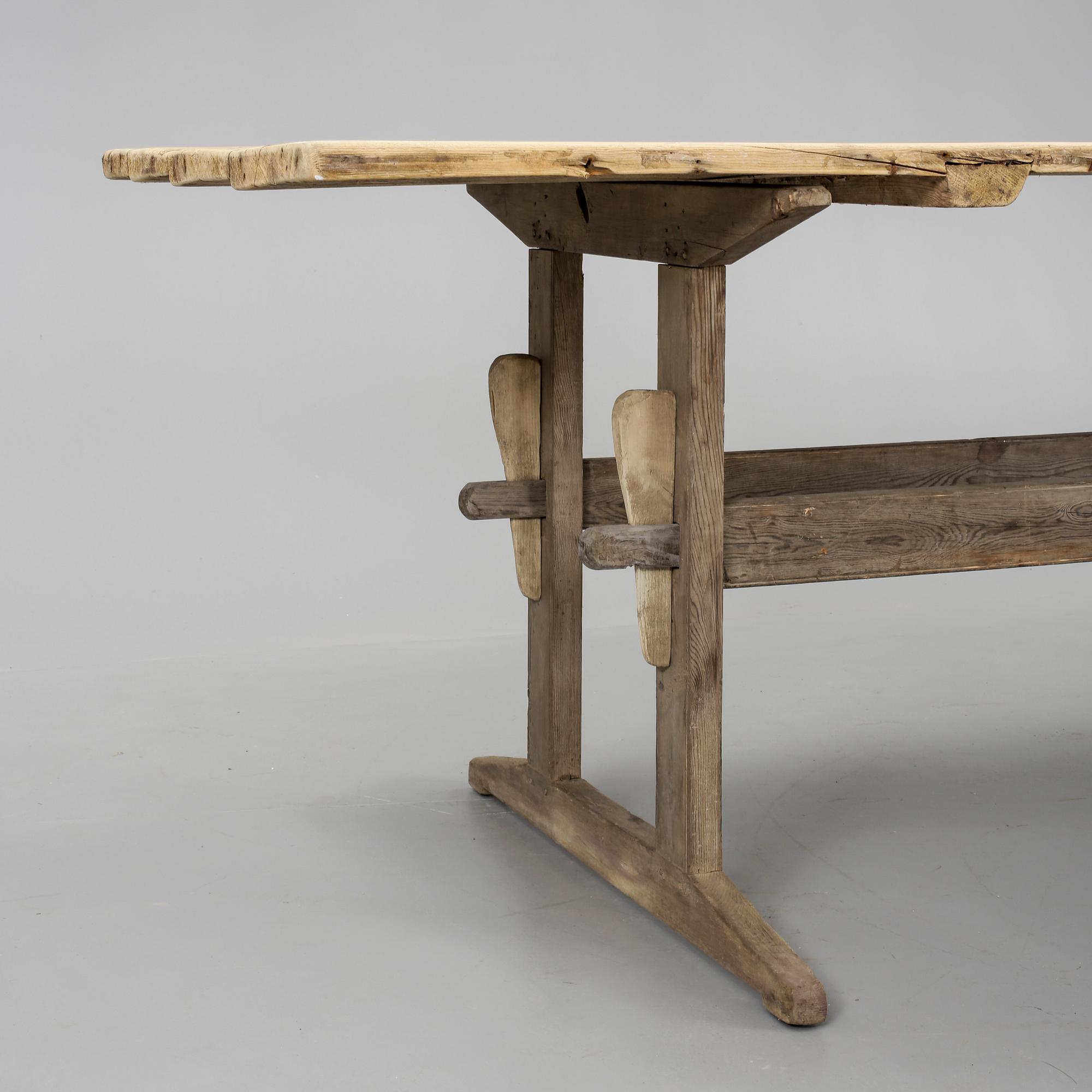 BOCKBORD, allmoge, 1800-tal.