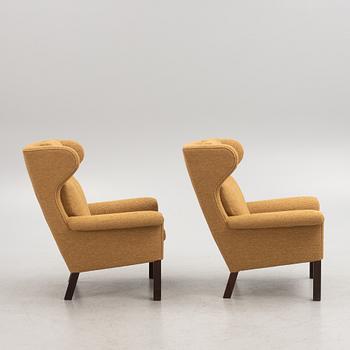 Hans J. Wegner, fåtöljer ett par, Johannes Hansen, 1960-tal.