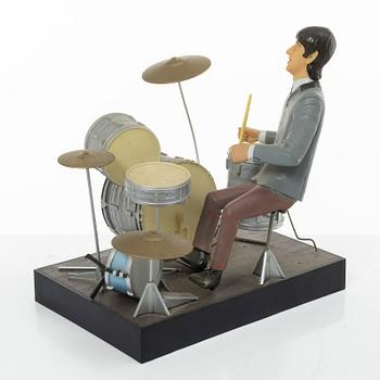 The Beatles, "Hamilton gifts" collectible figures, 4 pcs, Apple Corps Ltd, 1991.