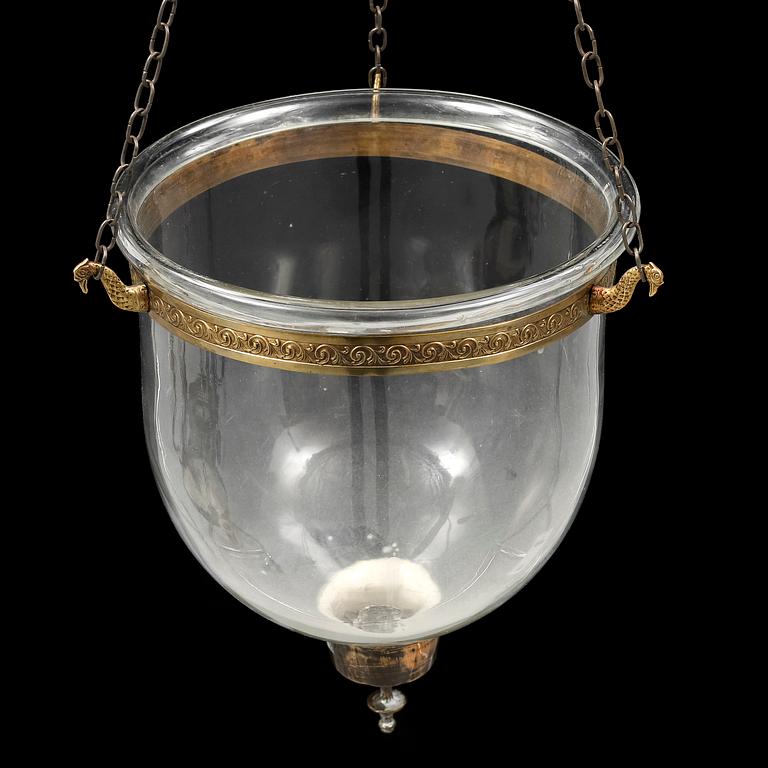 A one-light lantern, 20th ct.