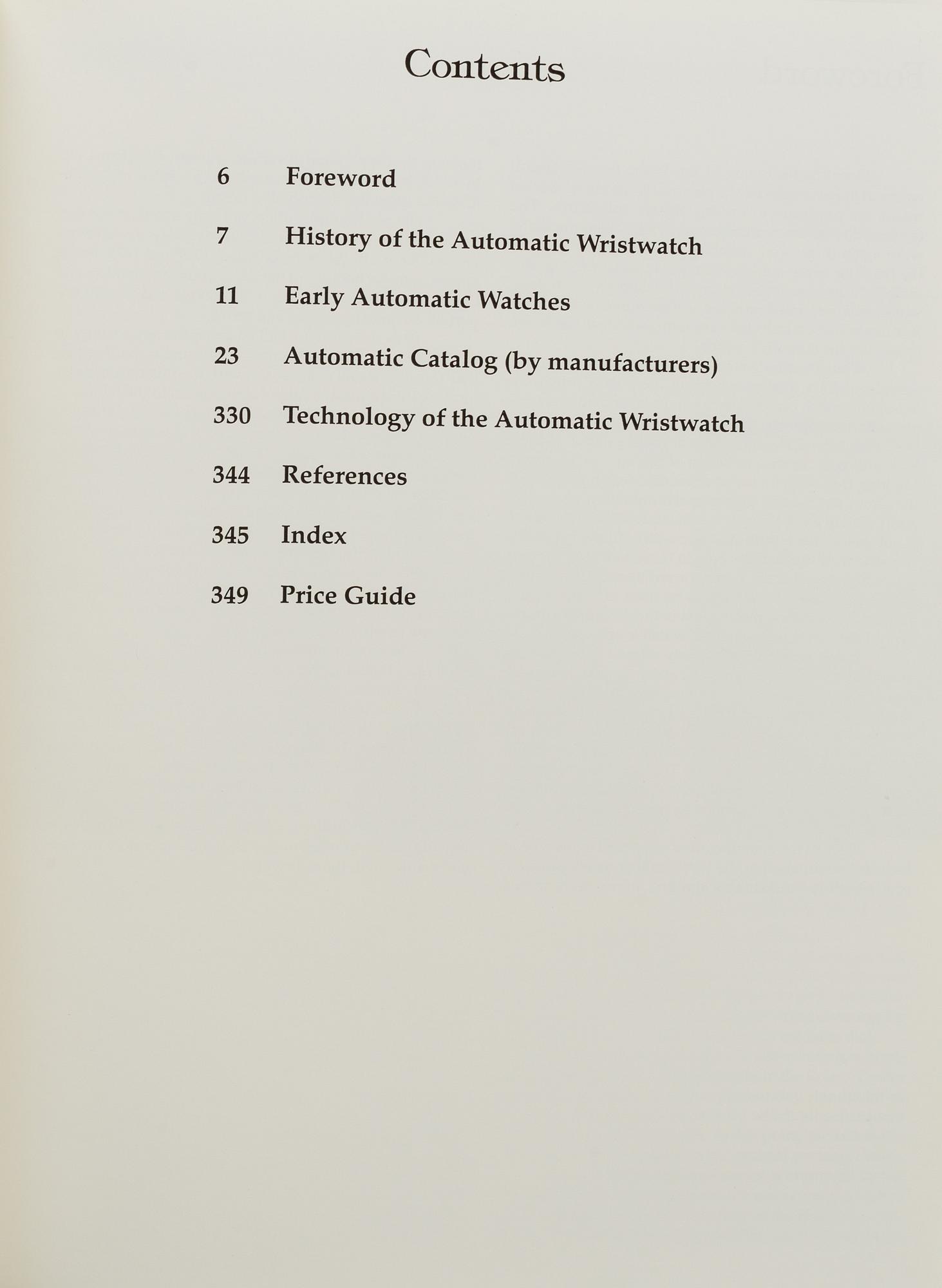 A lot of 4 books regarding watches.