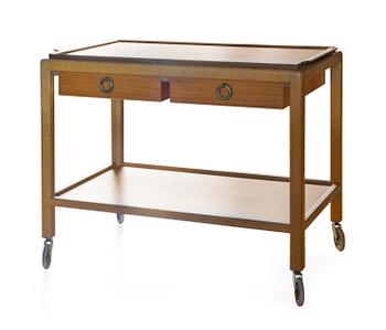 41. A TEA TROLLEY,