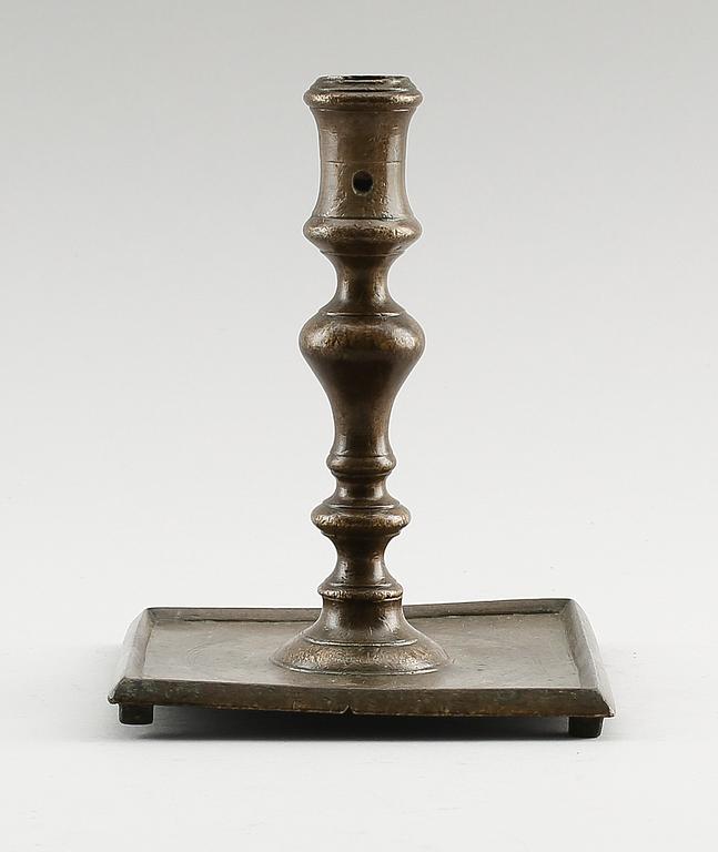 LJUSSTAKE, brons, 1500-tal.