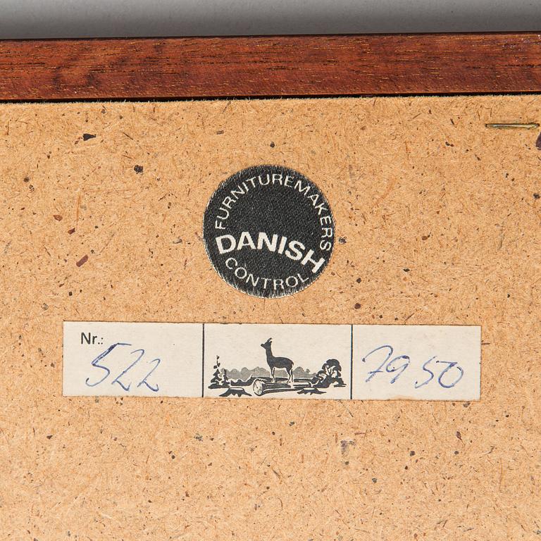 Severin Hansen, peili, malli 522, Haslev Møbelfabrik, Tanska, 1900-luvun puoliväli.