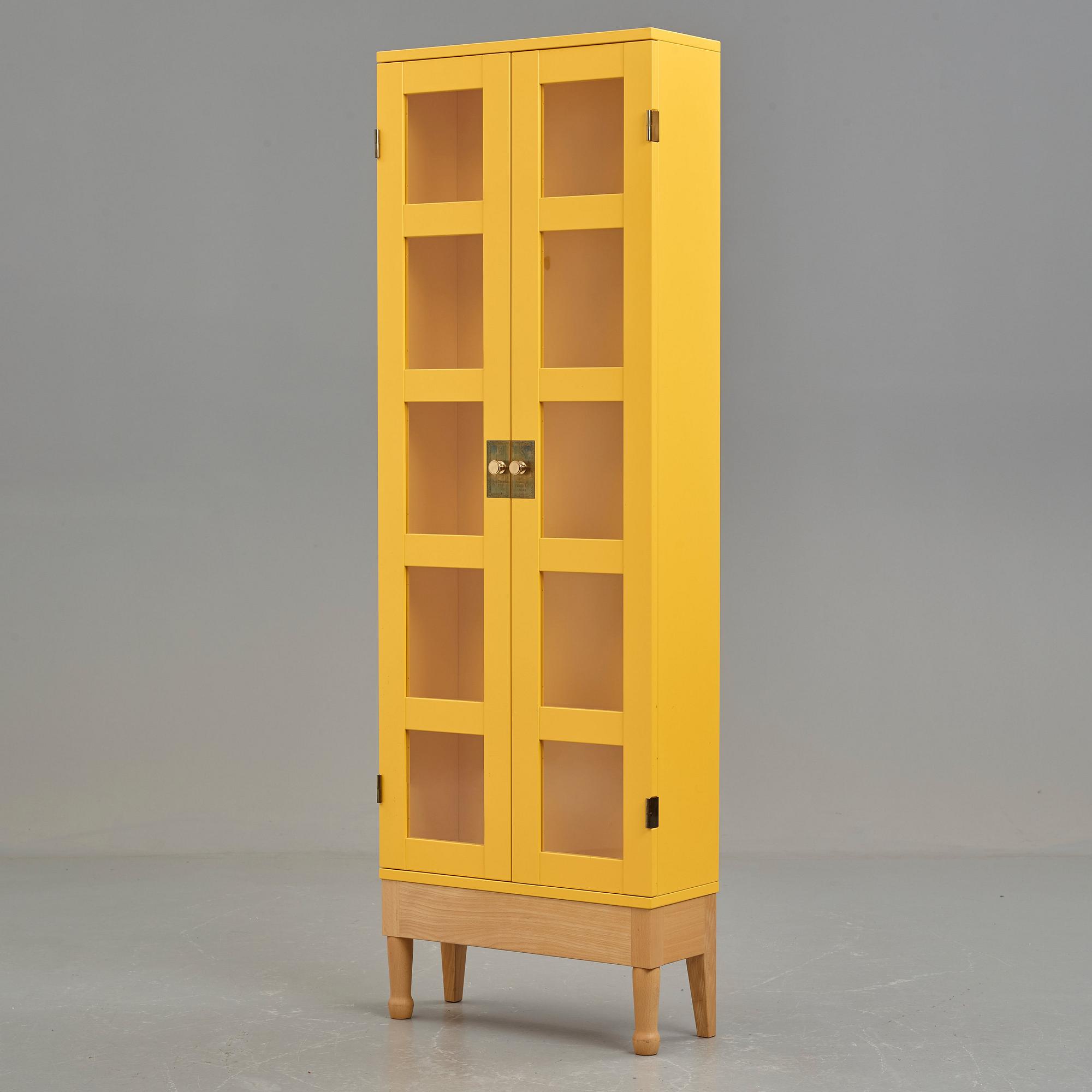Mats Theselius, a "National Geographic" cabinet by Källemo, Sweden, circa 1990.