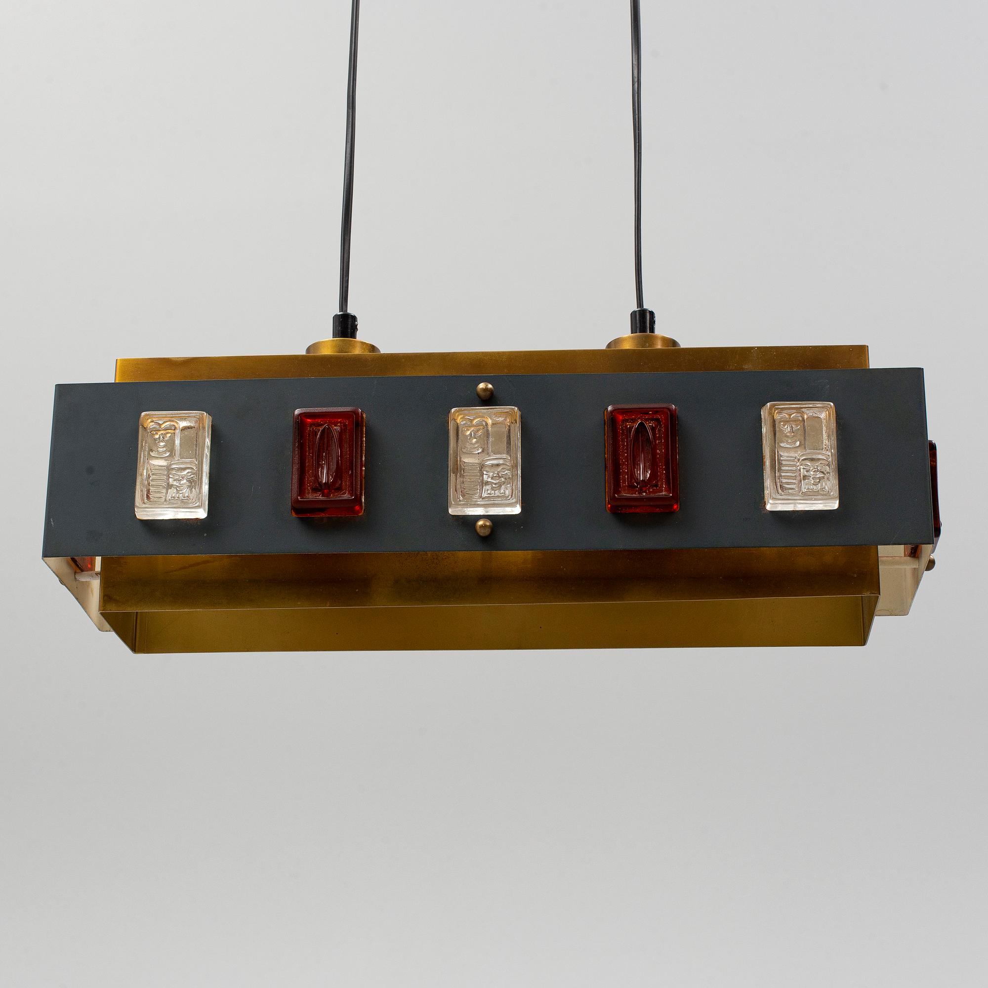 TAKLAMPA, Einar Bäckström, Malmö, 1960-70-tal.