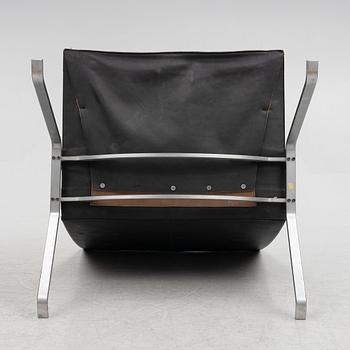 Poul Kjaerholm, a pair of "PK22"lounge chairs, Kold Christensen, Denmark.
