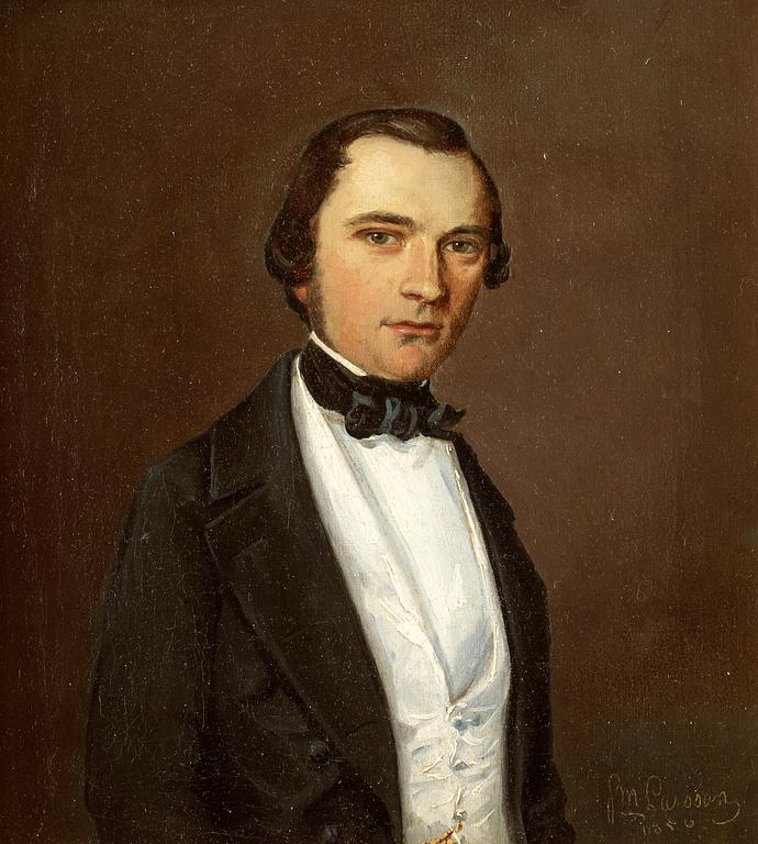 Marcus Larsson, Självporträtt.