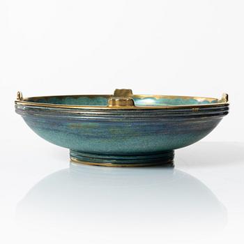 Josef Ekberg, a stoneware bowl, Gustavsberg, Stweden, 1920s/30s.