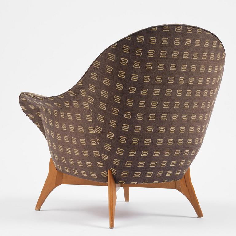 A Swedish Modern armchair, Gösta Westerberg Möbel AB, Stockholm, 1950s.