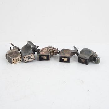 Figuriner, 5 st, bl.a. Gunnar Cyrén, Dansk Designs, Japan.