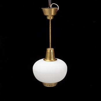 Hans Bergström, a brass and glass lamp.