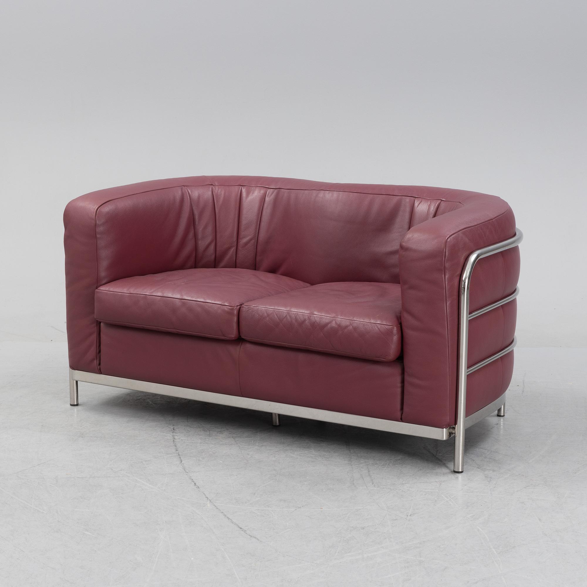 Jonathan de Pas, Donato D. Urbino & Paolo Lomazotti, a two-seat 'Onda' sofa, Zanotti, Italy, model launched 1985.