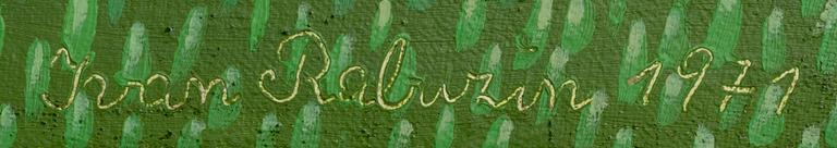 IVAN RABUZIN, a signed and dated oil on canvas.