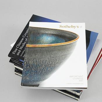 A group of 19 Sotheby's auction catalogues, 1985-2016.