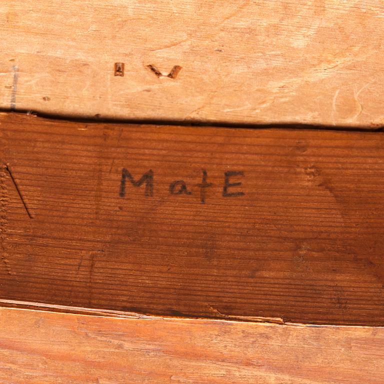 KARMSTOLAR, ett par, empir, Ryssland 1820-tal.