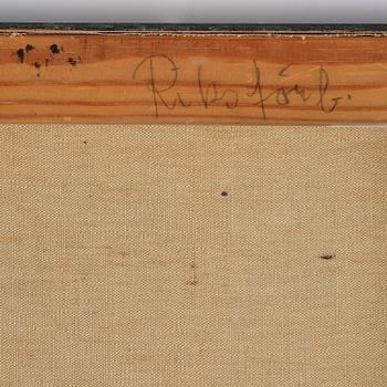 Gösta Werner, "Blå plan".