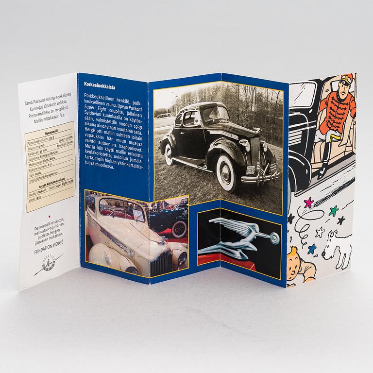 A collection of 22 Tintin cars, Hergé-Moulinsart.