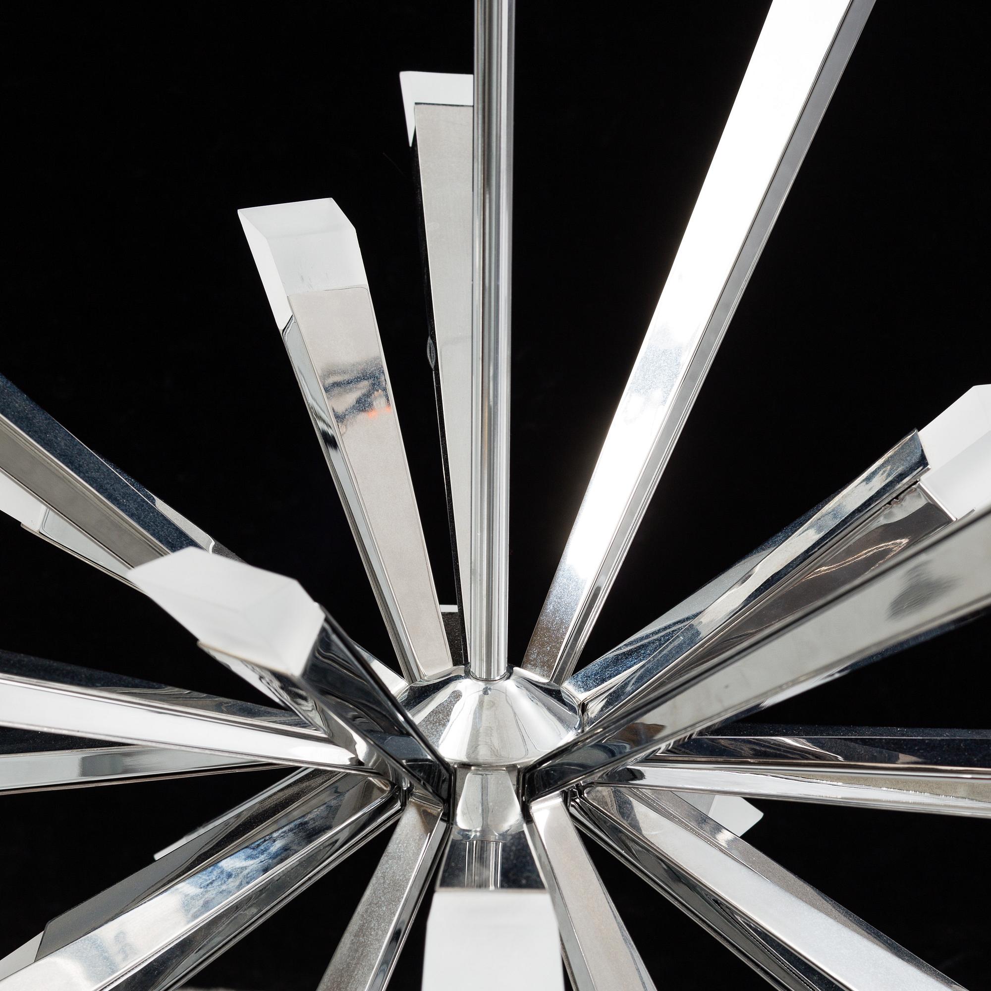 STEVEN BLACKMAN, a 'Starburst Chandelier' ceiling light, for Blackjack Lightning.