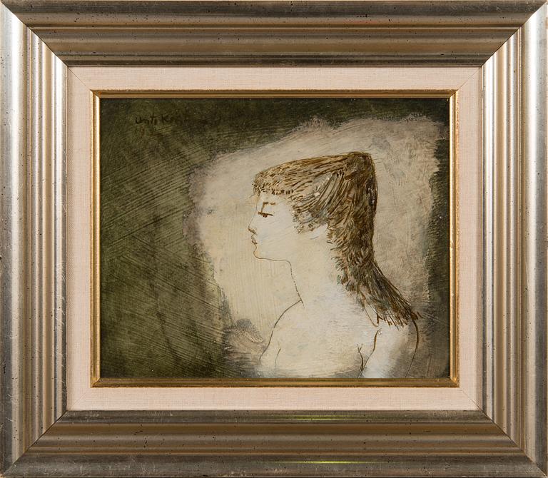 Unto Koistinen, oil on board, signed.