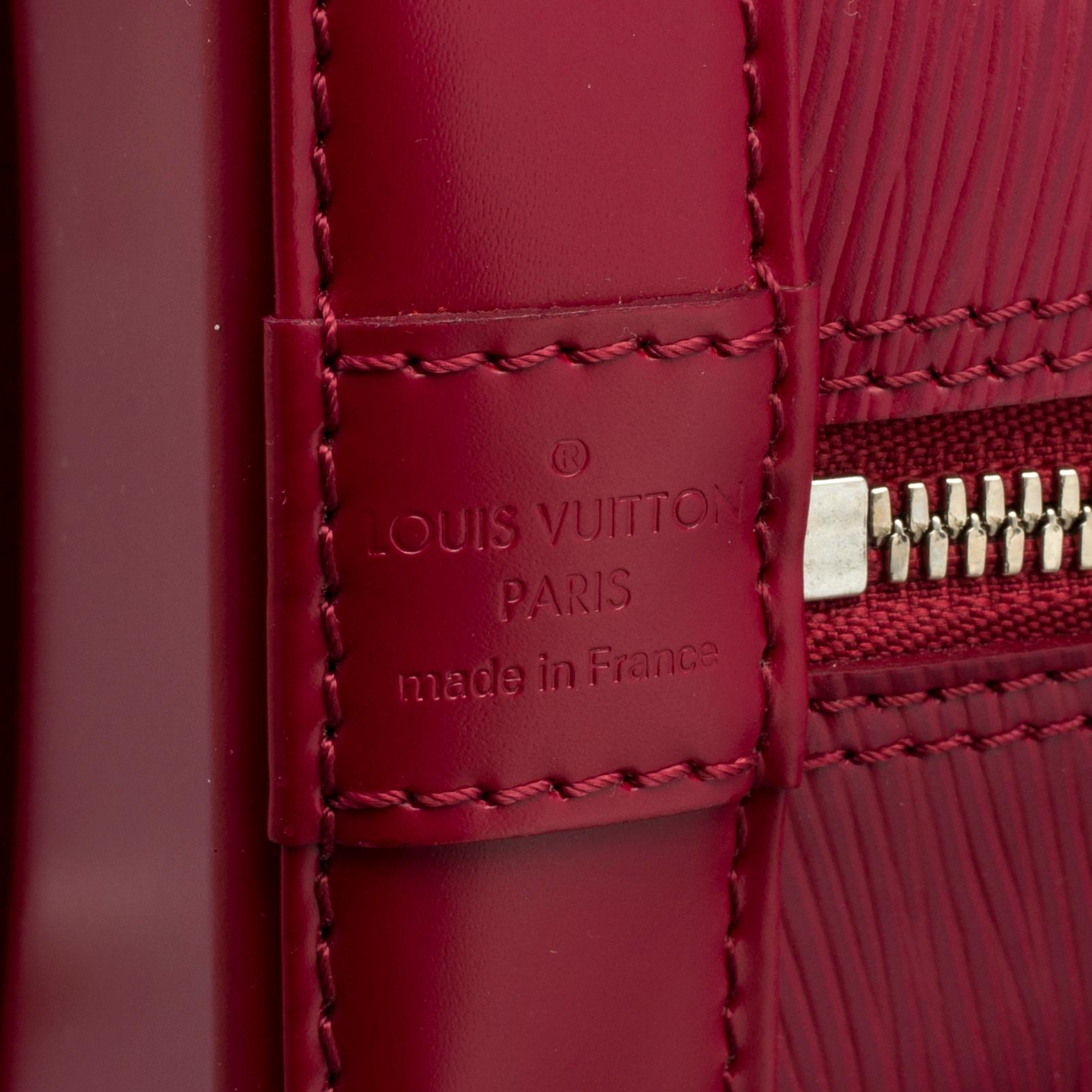 Bag by LOUIS VUITTON, "Alma epi".