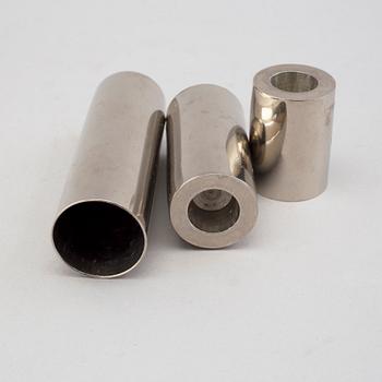 Fifteen possibly Danish candlesticks.