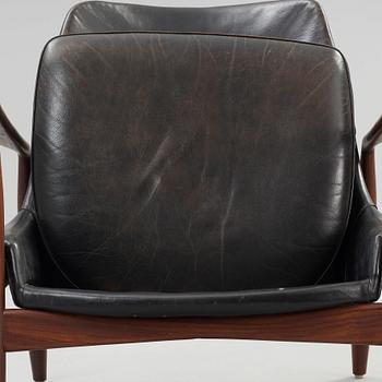 IB KOFOD LARSEN, fåtölj, "Sälen", Olof Persson, Jönköping 1950-60-tal.