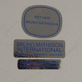 Bruno Mathsson & Piet Hein, matbord, "Superelips", Mathsson International.