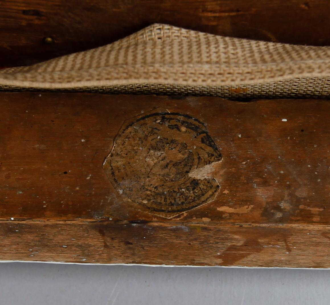 TABURETT, gustavianskt stockholmsarbete.