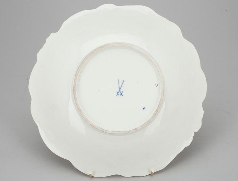 SKÅLFAT, porslin, Meissen, 1900-tal.