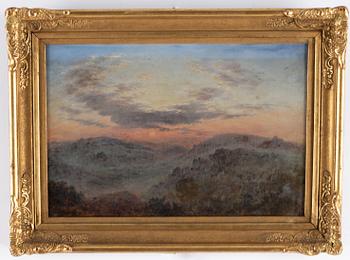 Unknown artist, 19th Century, oil on canvas, inditinctly signed.