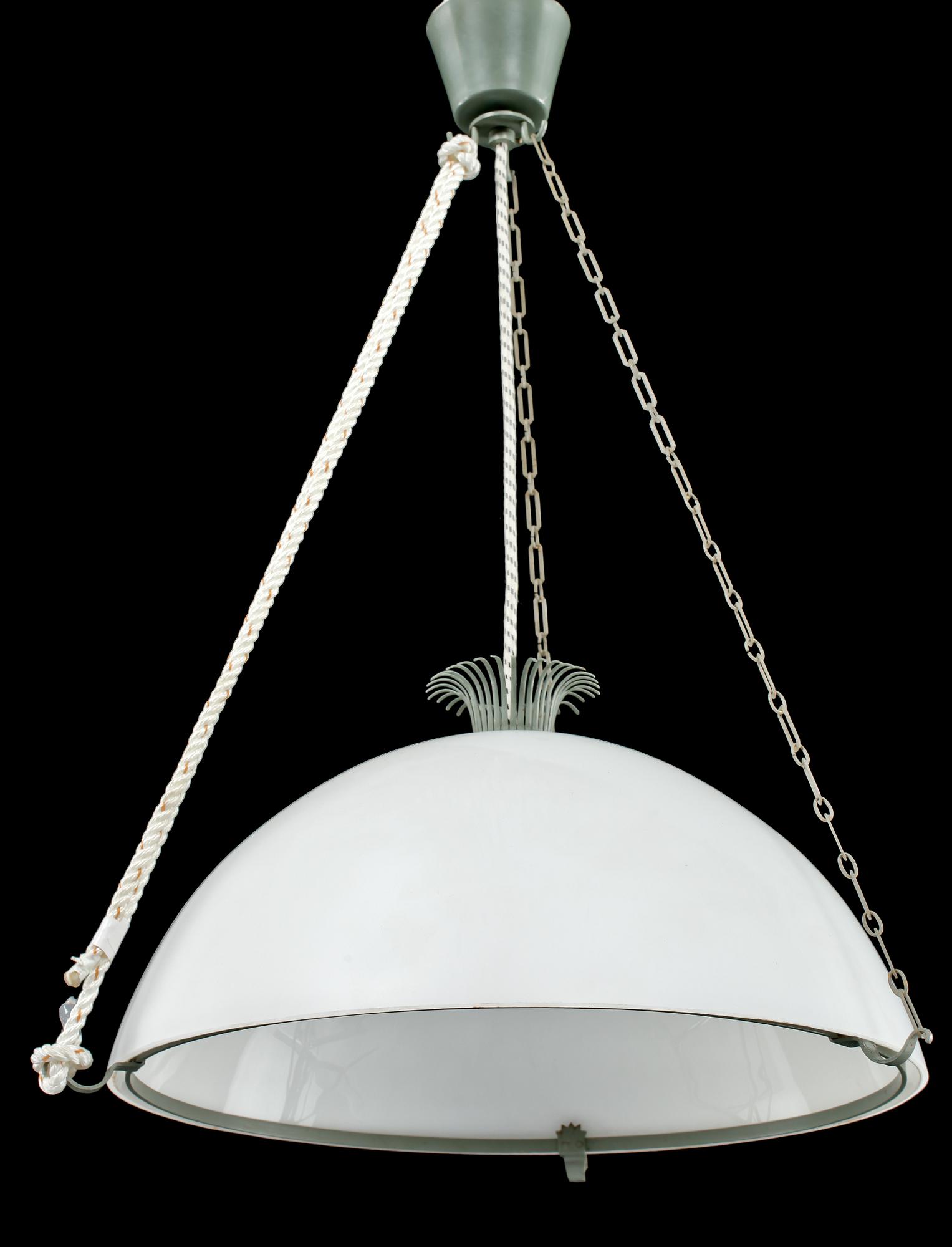 TAKLAMPA, Gunnar Asplund, Atelje Lyktan, 1900-talets andra hälft. Höjd ca 30 cm.