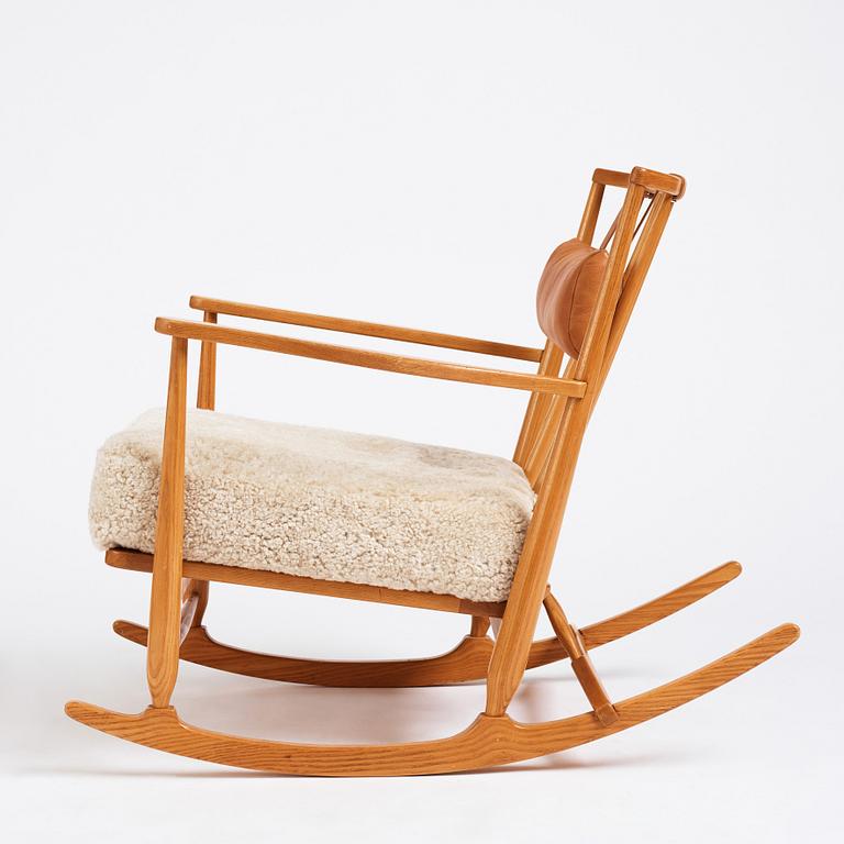 Carl-Axel Acking, a rocking chair, AB Elsa Gullberg, 1940s.